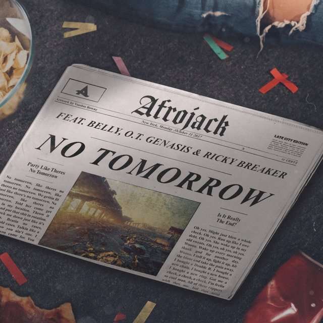 Afrojack《No Tomorrow》[CD级无损/44.1kHz/16bit]