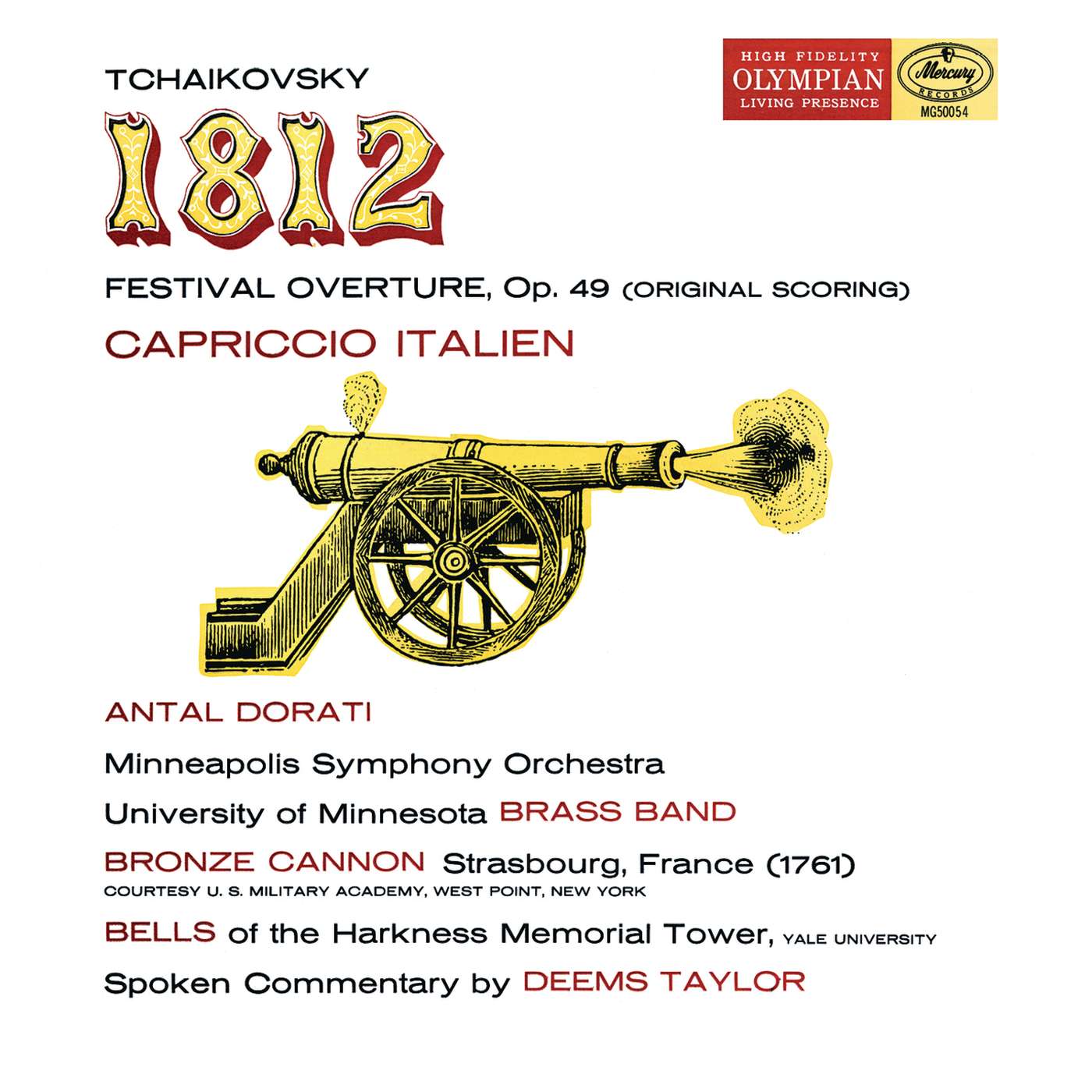 V.A《Tchaikovsky：1812 Festival Overture; Capriccio Italien》[Hi-Res级无损/96kHz/24bit]