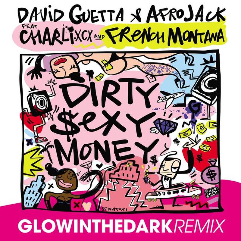 david guettabr《dirty sexy money feat. charli xcx french montana glowinthedark remix》brhi res级无损96khz24bit