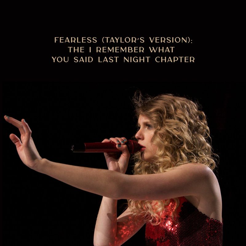 taylor swift《fearless taylors version：the i remember what you