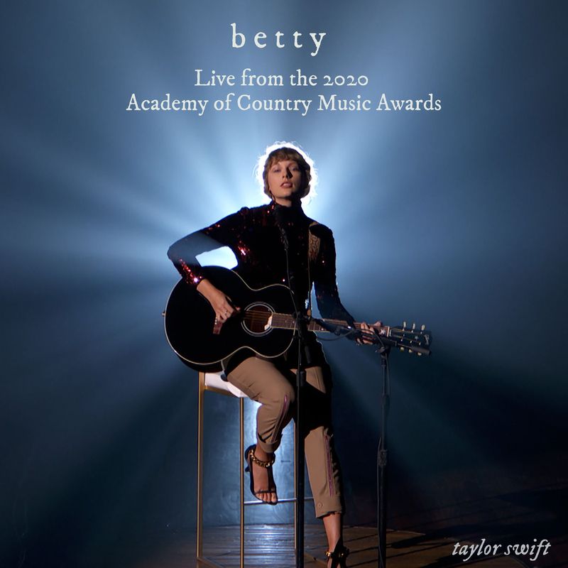 taylor swift《betty live from the 2020 academy of country music
