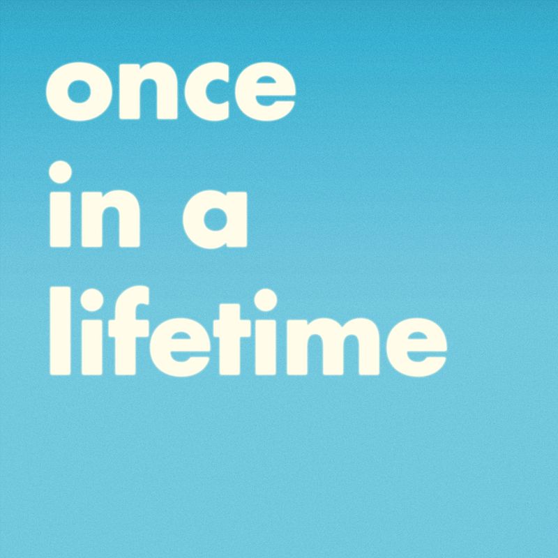 once in a lifetime《once in a lifetime》cd级无损44.1khz16bit