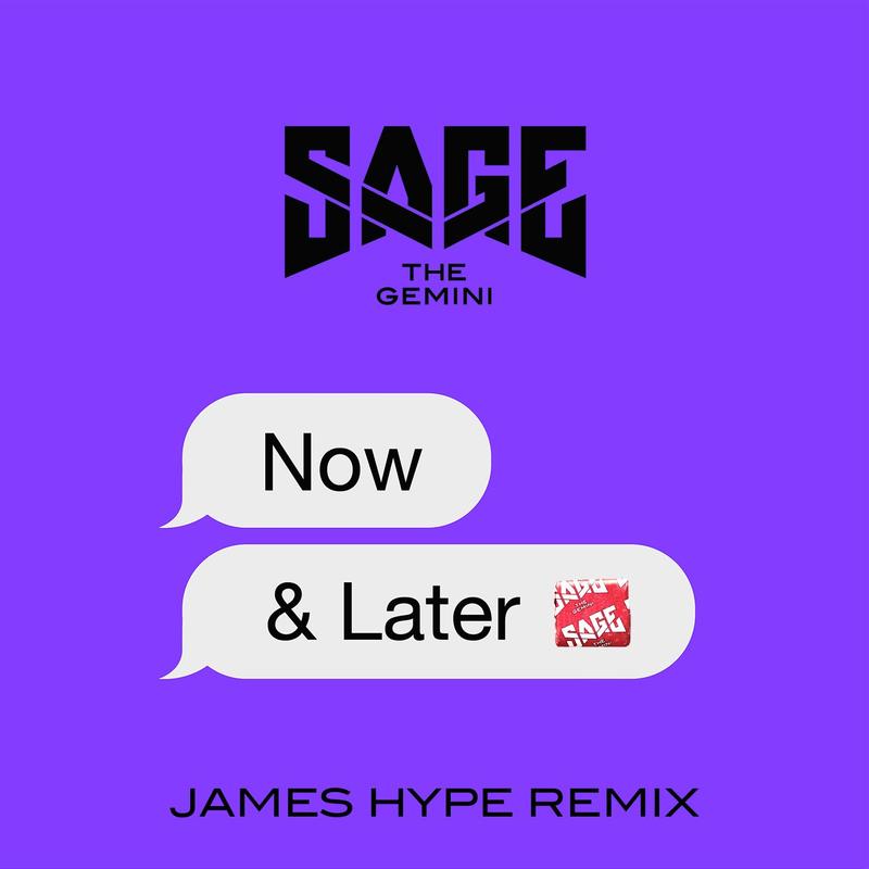 sage the gemini《now and later james hype remix》cd级无损44.1khz16bit